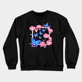 Butterfly Art Crewneck Sweatshirt